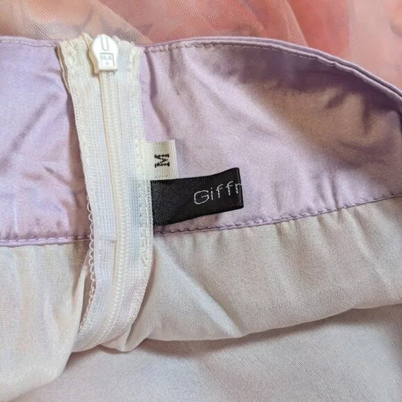 Multicolor Silk Bow Robe Dress - Picture 6 of 6